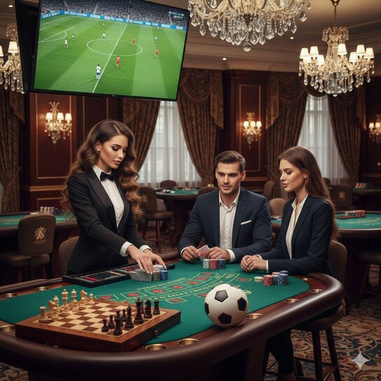 Luxurious Reno Casino Interior